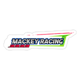 Mackey Racing | 2025 |  Kiss-Cut Vinyl Decal - white matte
