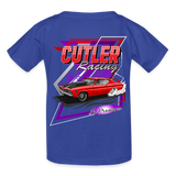 Cutler Racing | 2025 | Youth T-Shirt - royal blue