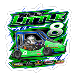 Ace Little | 2025 |  Kiss-Cut Vinyl Decal 2 - white matte