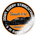 Tim Garrison | 2023 | Kiss-Cut Vinyl Decal - transparent glossy