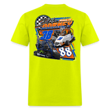 Blake Dorney Racing | 2024 | Adult T-Shirt - safety green