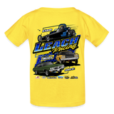 Liam Leach | Leach Racing | 2025 | Youth T-Shirt - yellow