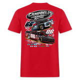 Campbell & Sons Racing | 2026 | Adult T-Shirt - red