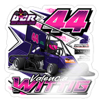 Valencia Wittig | 2025 |  Kiss-Cut Vinyl Decal 2 - white glossy