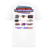 Pist-N-Broke Motorsports | 2025 | Adult T-Shirt - white