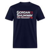 Gordon Shumway For President 88 | Adult T-Shirt - navy