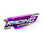 Laffin Racing | 2025 | Kiss-Cut Vinyl Decal - transparent glossy