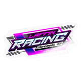 Laffin Racing | 2025 | Kiss-Cut Vinyl Decal - transparent glossy