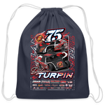 Dylan Turpin | 2025 | Cotton Drawstring Bag - navy
