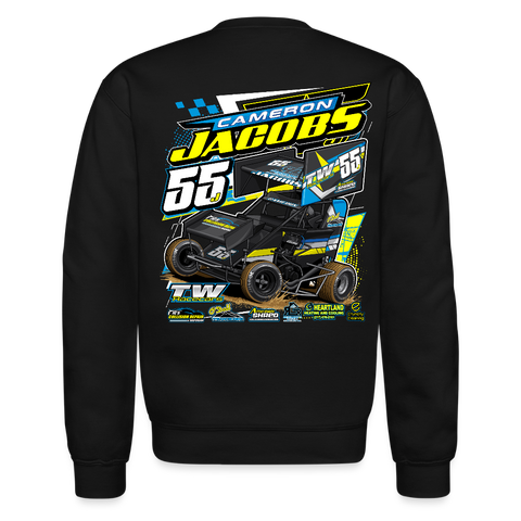 Cameron Jacobs | 2025 | Adult Crewneck Sweatshirt - black