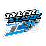 Tyler Stark | 2024 | Kiss-Cut Vinyl Decal - white glossy