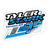 Tyler Stark | 2024 | Kiss-Cut Vinyl Decal - white glossy