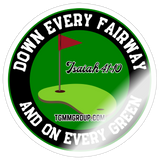 Tim Garrison | 2024 | Kiss-Cut Vinyl Decal - white glossy