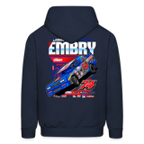 James Embry | Embry Racing | 2026 | Adult Hoodie - navy
