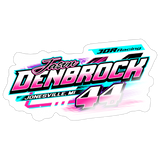 Jason Denbrock | 2026 | Kiss-Cut Vinyl Decal - white glossy