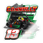 Abel Connolly | 2025 |  Kiss-Cut Vinyl Decal 2 - transparent glossy