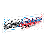 Cargain Racing | 2025 |  Kiss-Cut Vinyl Decal - white glossy