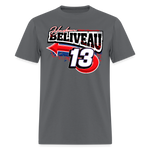 Hudson Beliveau | 2025 | Adult T-Shirt - charcoal
