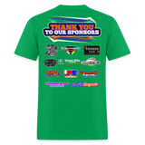 Pist-N-Broke Motorsports | 2025 | Adult T-Shirt - bright green