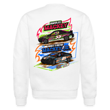 Mackey Racing | 2025 | Adult Crewneck Sweatshirt - white