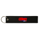 Embry Racing | 2026 | Jet Tag Keychain - black