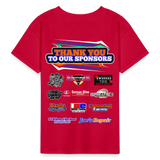 Pist-N-Broke Motorsports | 2025 | Youth T-Shirt - red