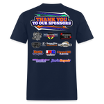 Pist-N-Broke Motorsports | 2025 | Adult T-Shirt - navy