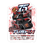 Dylan Turpin | 2025 |  Kiss-Cut Vinyl Decal 2 - white matte