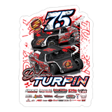 Dylan Turpin | 2025 |  Kiss-Cut Vinyl Decal 2 - white matte
