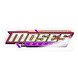 Moses Racing | 2026 | Kiss-Cut Vinyl Decal - transparent glossy