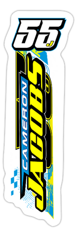 Cameron Jacobs | 2025 | Kiss-Cut Vinyl Decal