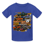 Midwest Figure 8 | 2025 | Youth T-Shirt (Front Only) - royal blue