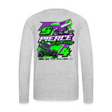 Pierce Racing | 2024 | Men's LS T-Shirt - heather gray