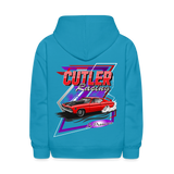 Cutler Racing | 2025 | Youth Hoodie - turquoise
