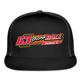 Jeff Hall | 2025 | Trucker Hat - black/black