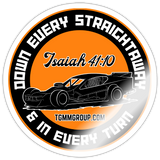 Tim Garrison | 2023 | Kiss-Cut Vinyl Decal - white glossy