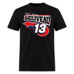 Hudson Beliveau | 2025 | Adult T-Shirt - black