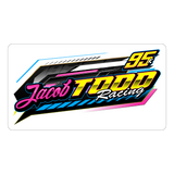 Jacob Todd  | 2025 |  Kiss-Cut Vinyl Decal - white matte
