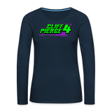 Cliff Pierce | 2024 | Women's LS T-Shirt - deep navy