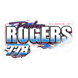 Parker Rogers | 2026 | Kiss-Cut Vinyl Decal - transparent glossy