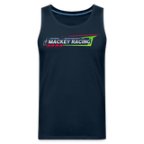 Mackey Racing | 2025 | Men's Tank - deep navy