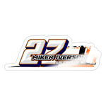Miken Iverson | 2025 |  Kiss-Cut Vinyl Decal - white glossy