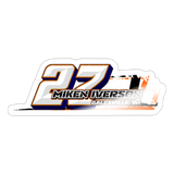 Miken Iverson | 2025 |  Kiss-Cut Vinyl Decal - white glossy