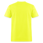 That Girl Runs On Stars Stripes & Speed | Adult T-Shirt - safety green
