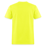 That Girl Runs On Stars Stripes & Speed | Adult T-Shirt - safety green