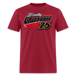 Brantley Griffith | 2025 | Adult T-Shirt - dark red