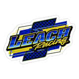 Liam Leach | Leach Racing | 2025 | Kiss-Cut Vinyl Decal - white matte
