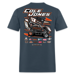 Cole Jones | 2025 | Adult T-Shirt -  blue dusk