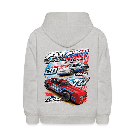 Cargain Racing | 2025 | Youth Hoodie - heather gray