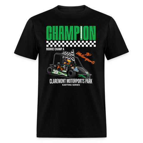 JP Motorsports | Champion | 2024 | Adult T-Shirt - black